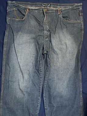 Men's Vintage Y2K Eddie Domani Baggy Denim Jeans – Size 46x30